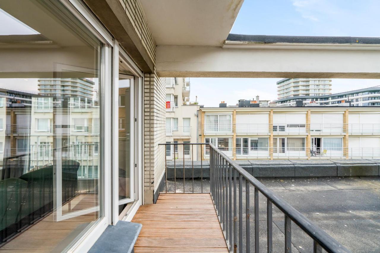 Modern And Bright Seaside App W Seaview & Terrace Apartamento Ostend Exterior foto